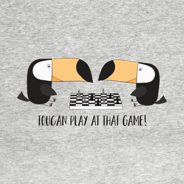 Toucan Play At That Game, Funny Toucan by Dreamy Panda Designs